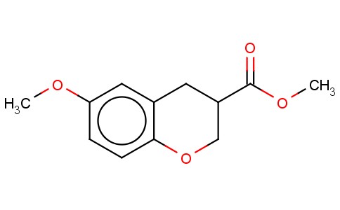 6-METHOXY-CHROMAN-3-CARBOXYLIC ACID METHYL ESTER